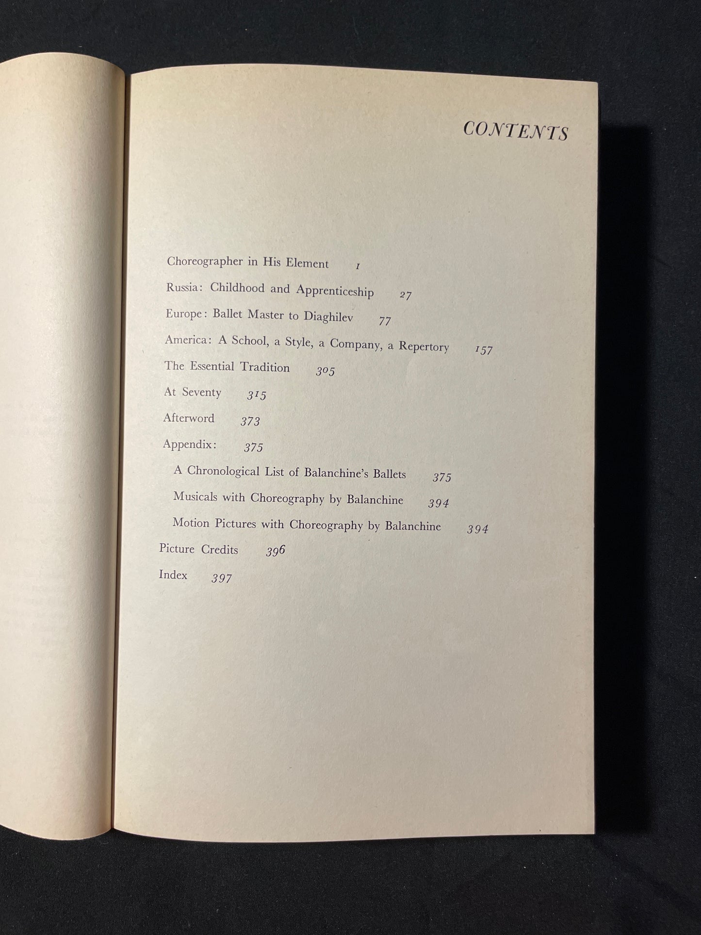 Balanchine: A Biography