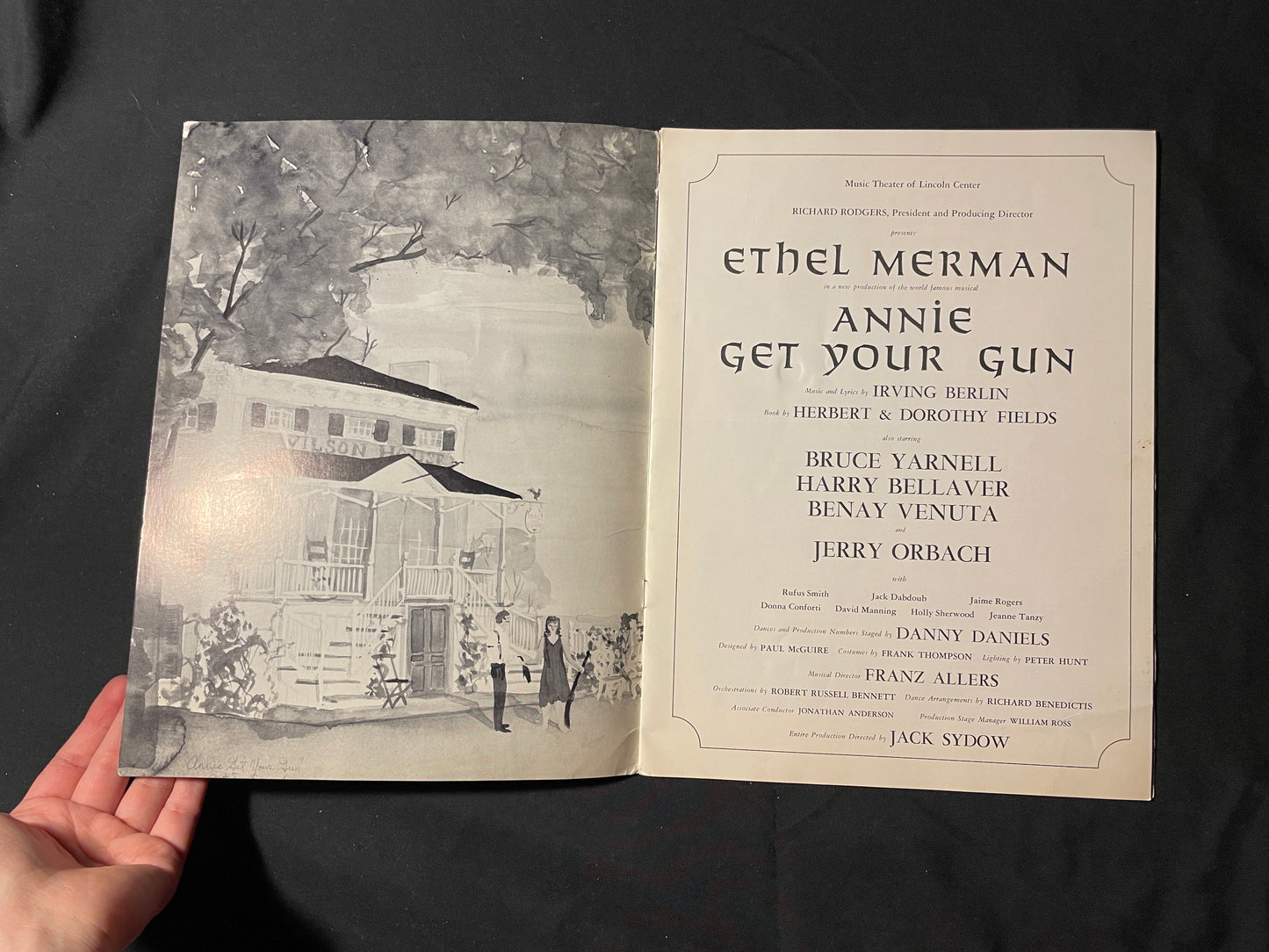 Ethel Merman in Annie Get Your Gun Souvenir Program