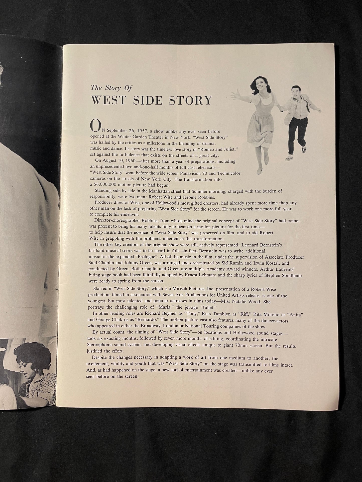 West Side Story Souvenir Program
