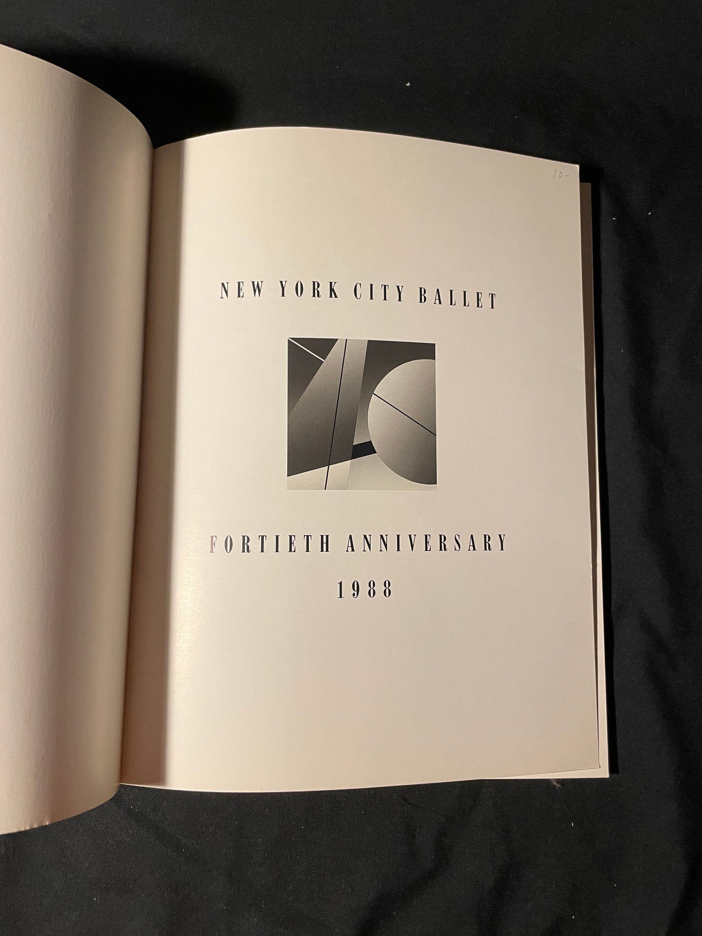 NYCB 1988 40th Anniversary Souvenir Program