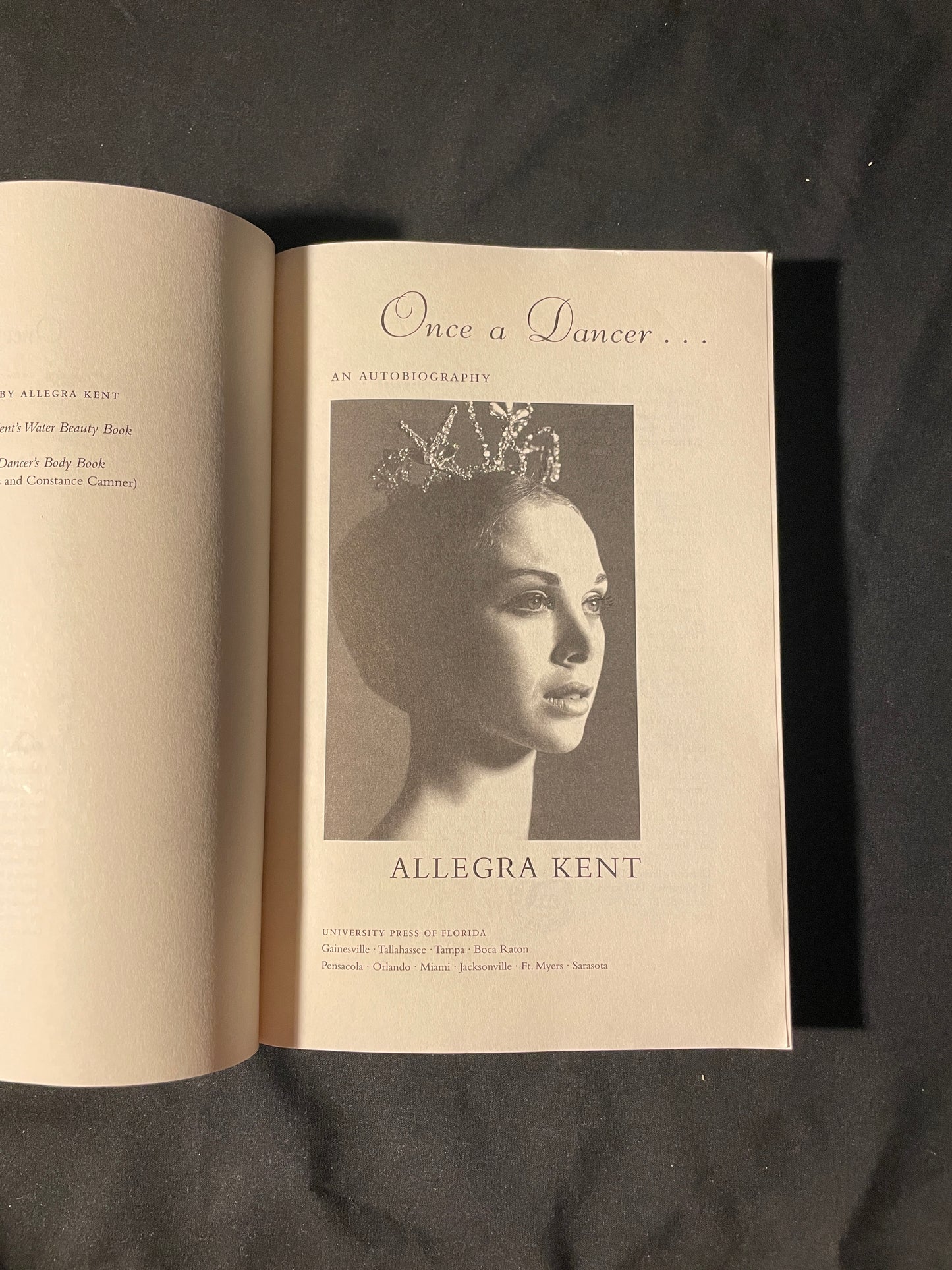 Allegra Kent Autobiography: Once a Dancer...