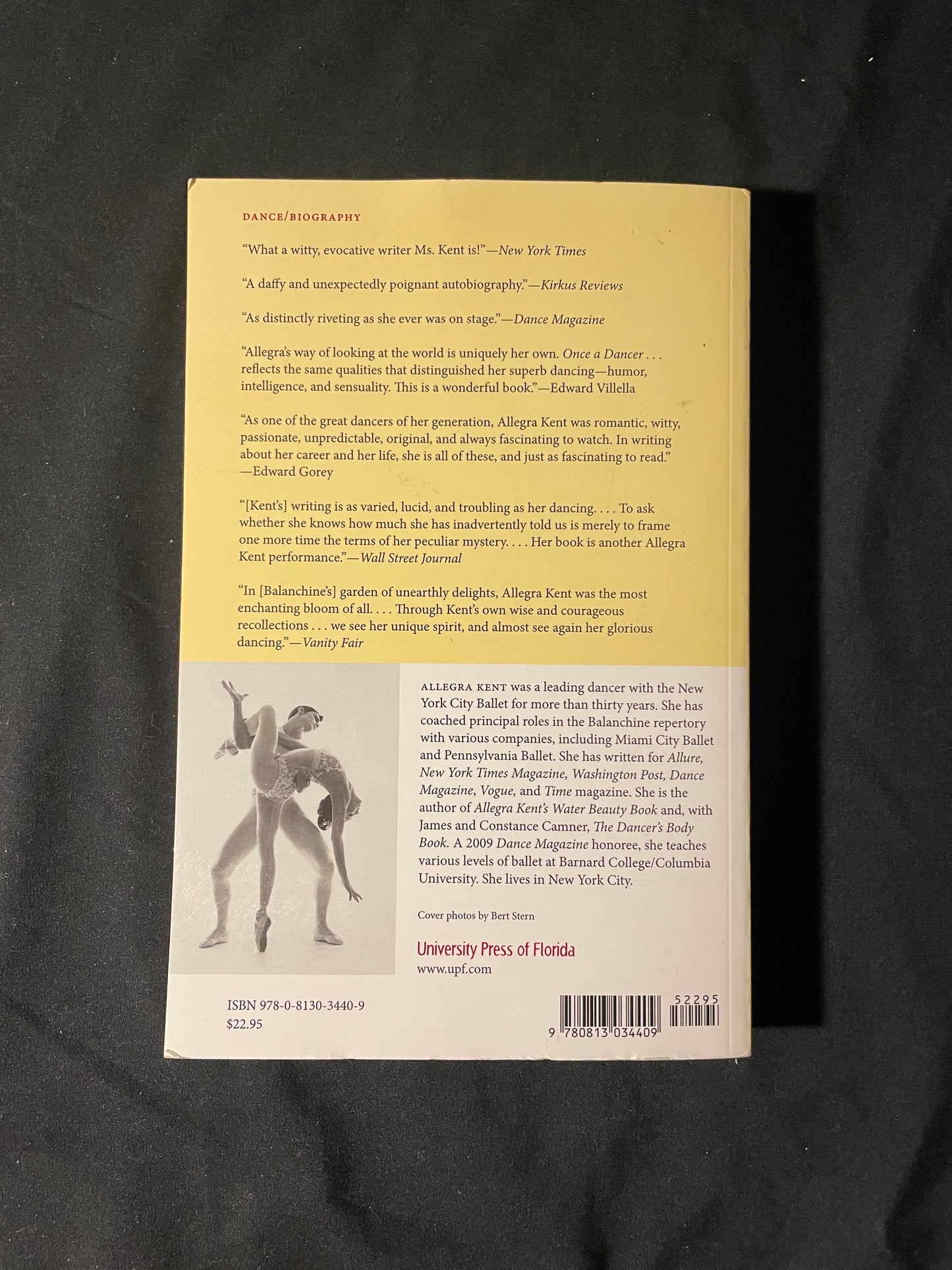 Allegra Kent Autobiography: Once a Dancer...