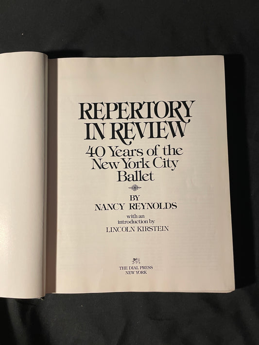 Repertory in Review: 40 Years of the New York City Ballet