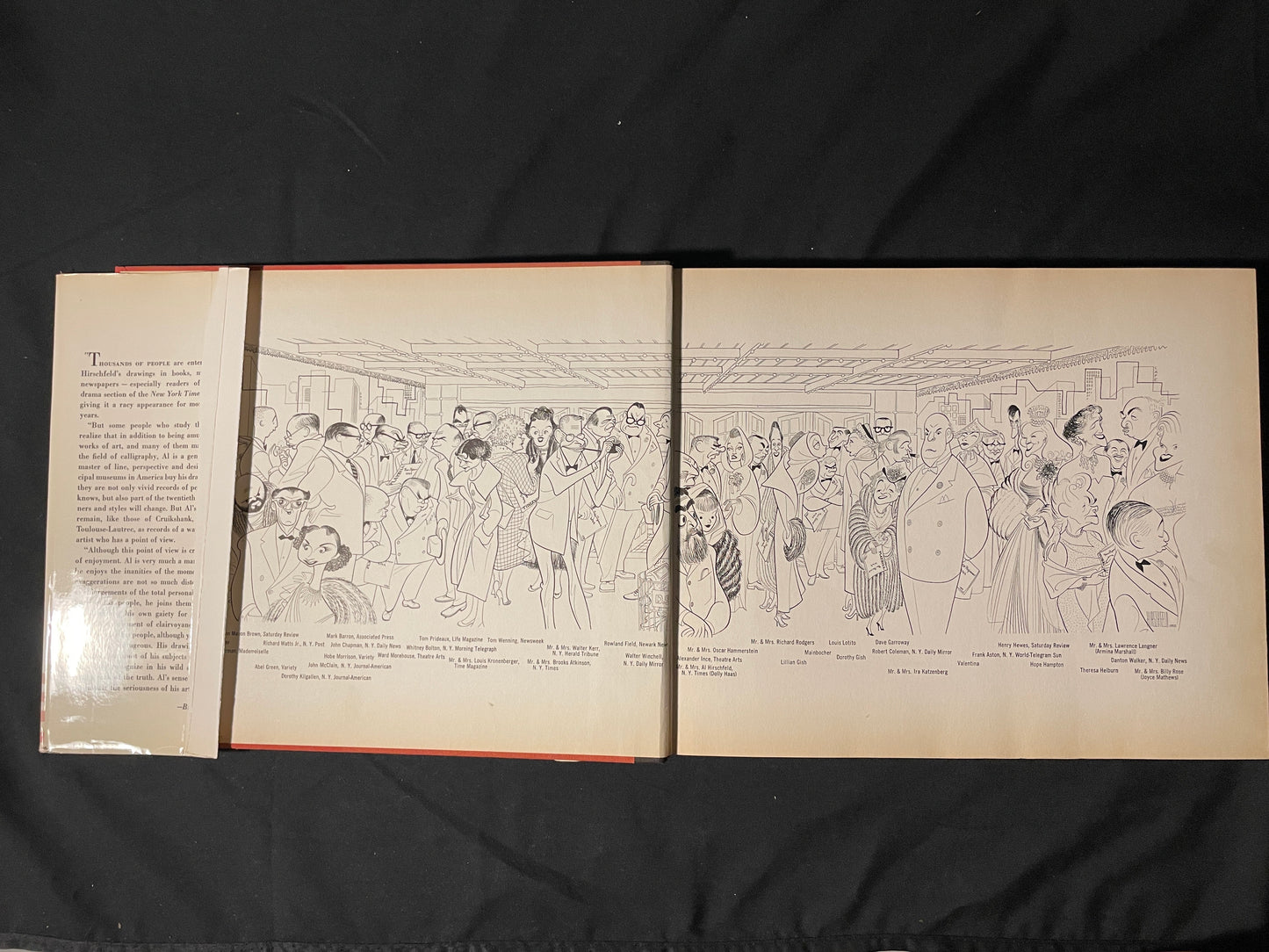 SIGNED The American Theatre as Seen by Al Hirschfeld