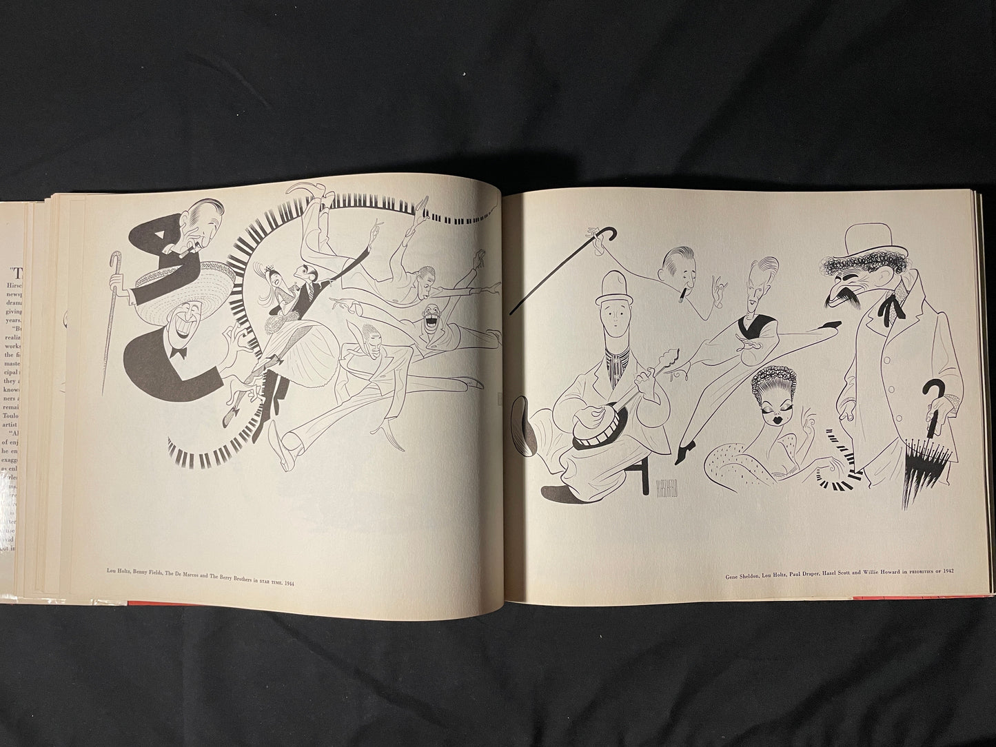 SIGNED The American Theatre as Seen by Al Hirschfeld