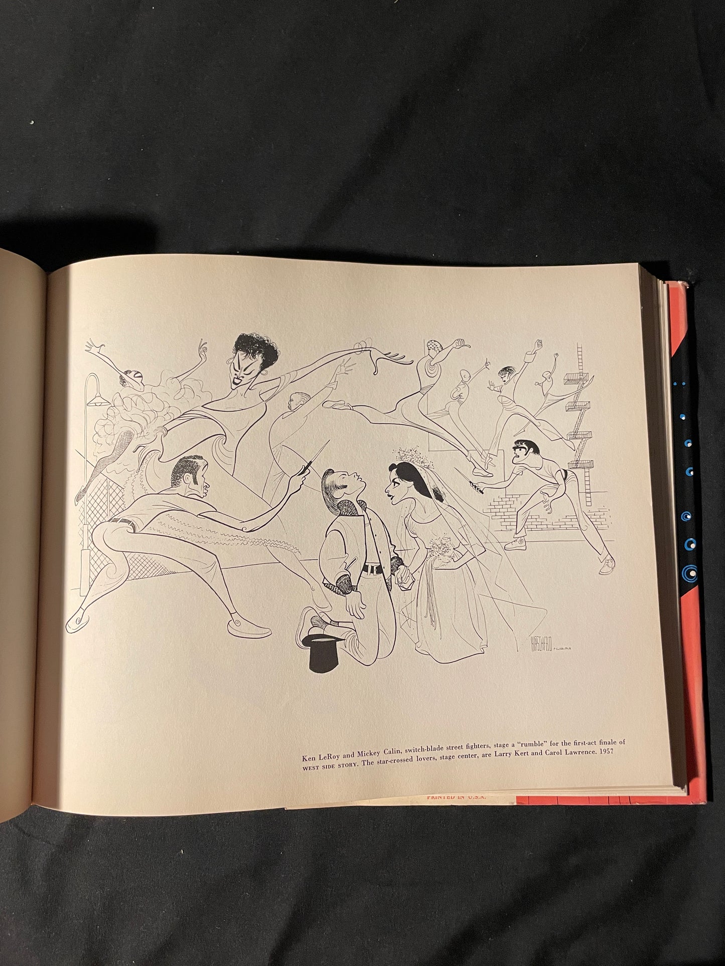 SIGNED The American Theatre as Seen by Al Hirschfeld
