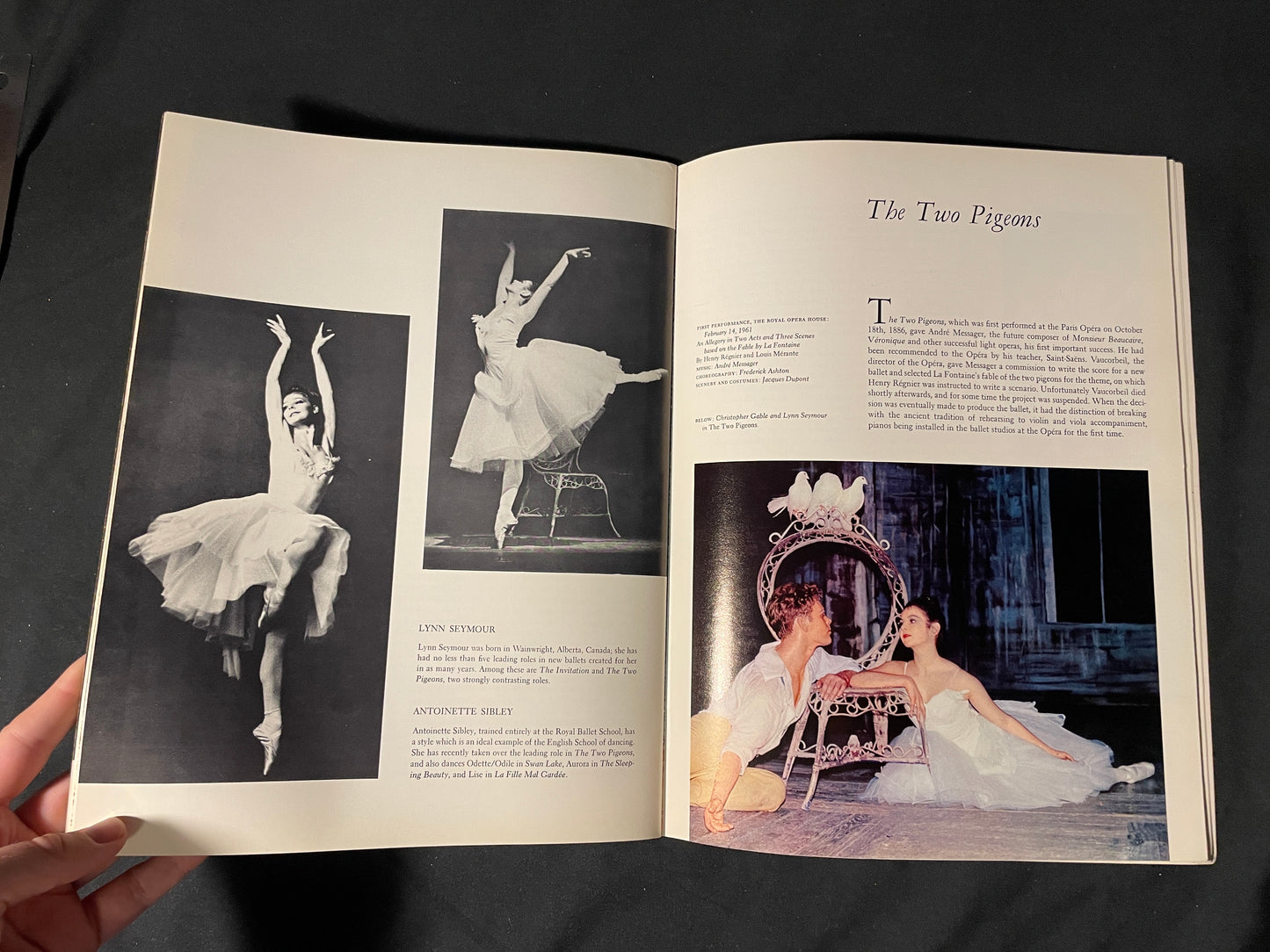 The Royal Ballet 1963 Souvenir Program