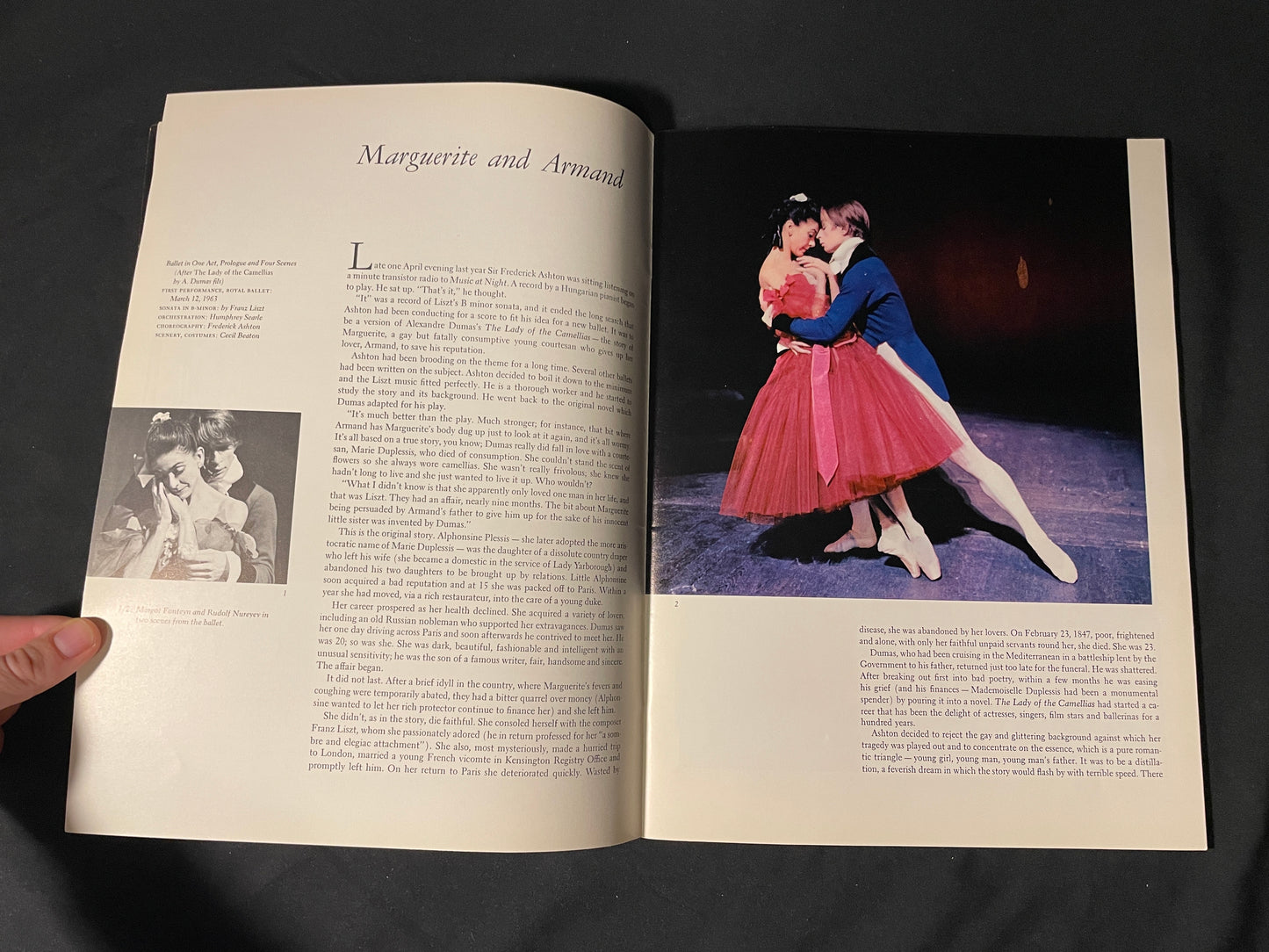 The Royal Ballet 1963 Souvenir Program