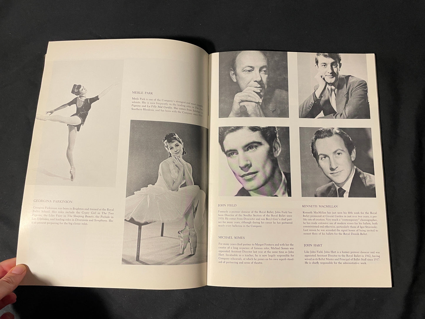 The Royal Ballet 1963 Souvenir Program