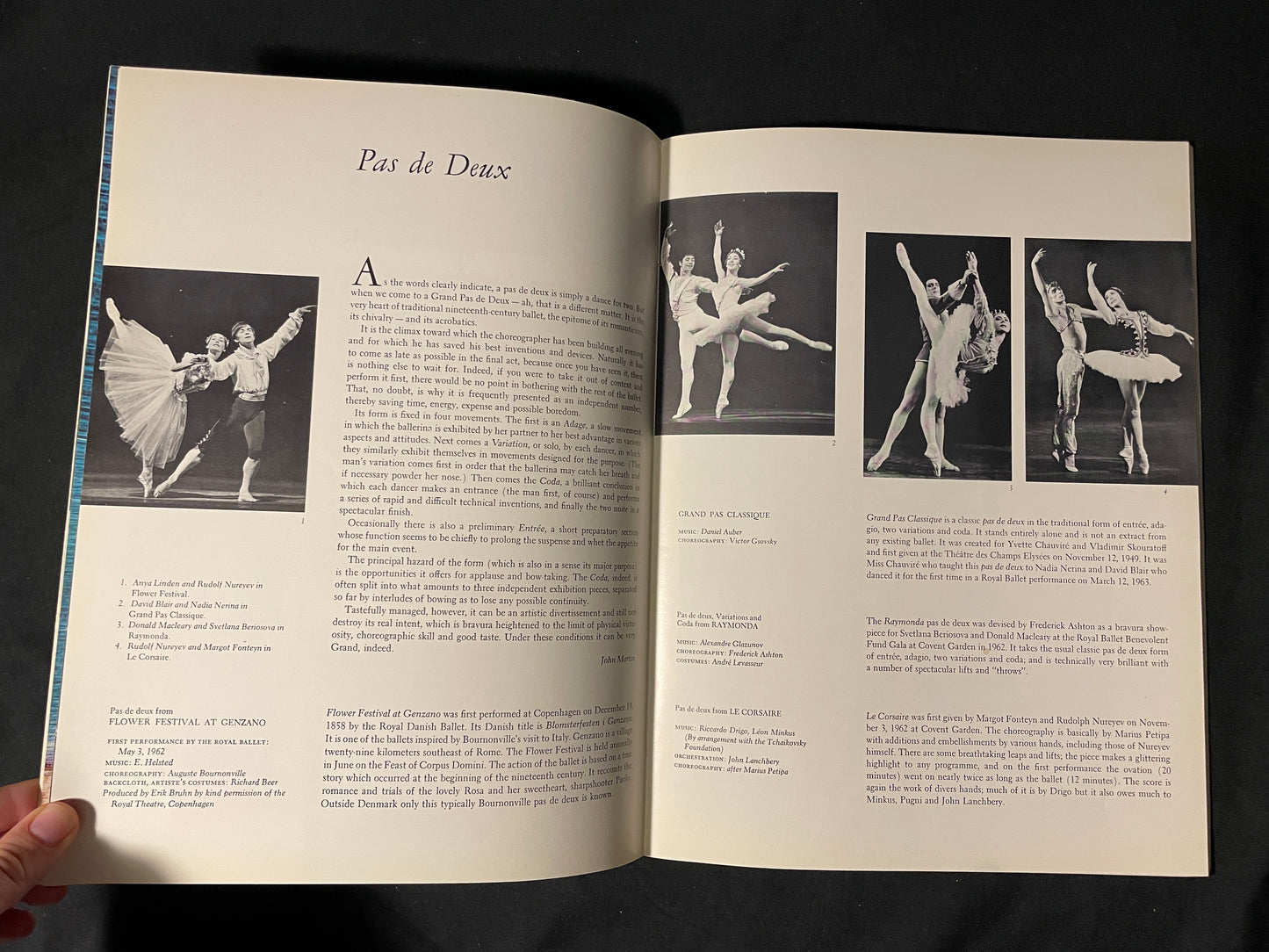 The Royal Ballet 1963 Souvenir Program
