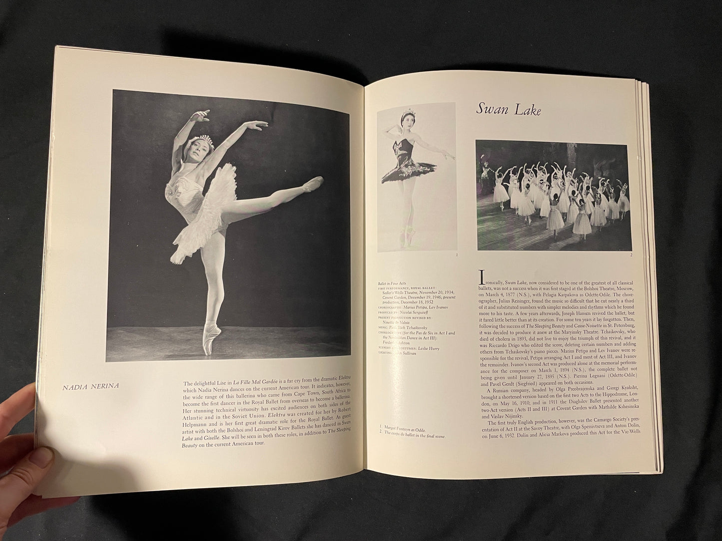 The Royal Ballet 1963 Souvenir Program