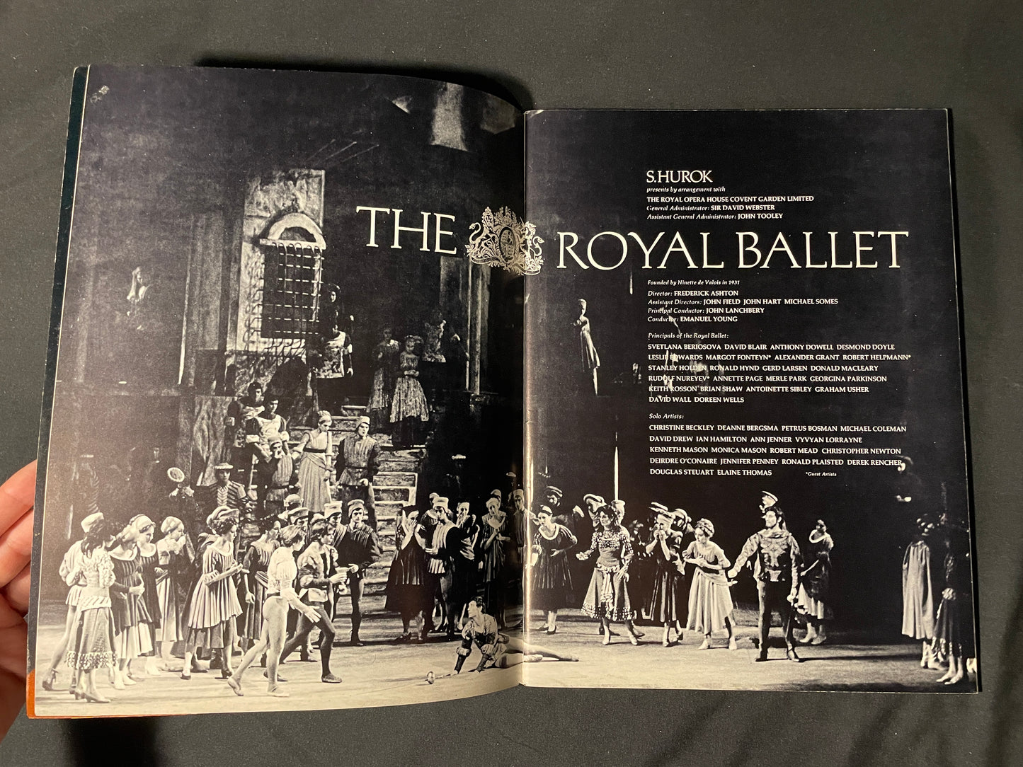 The Royal Ballet 1967 Souvenir Program