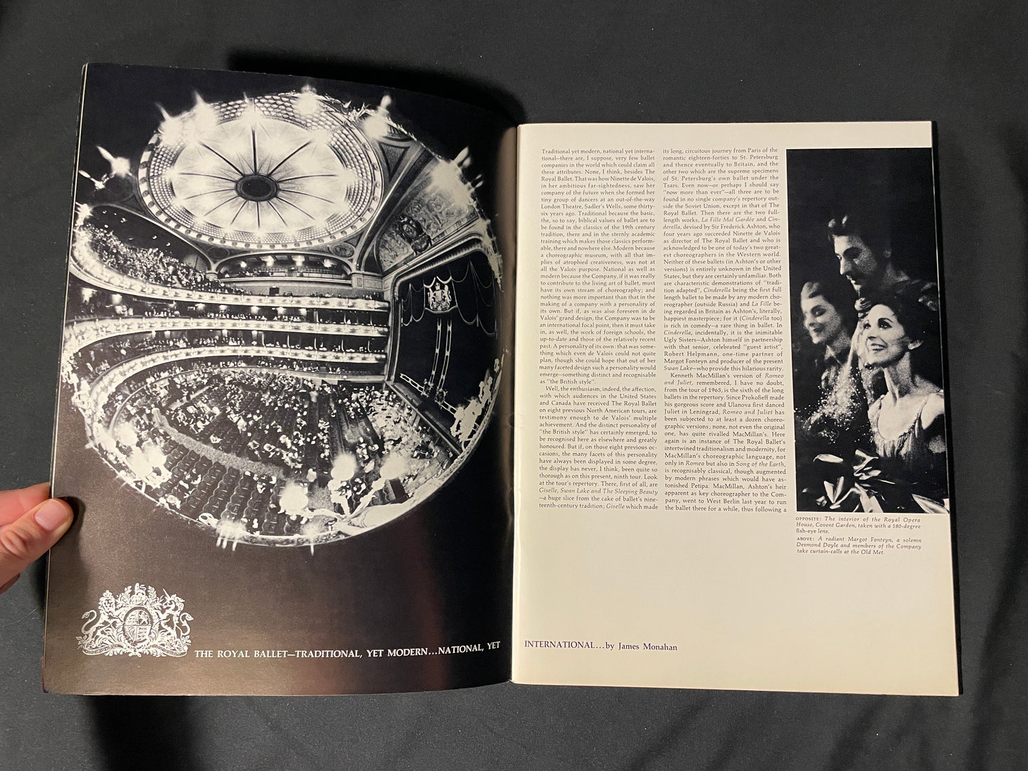 The Royal Ballet 1967 Souvenir Program