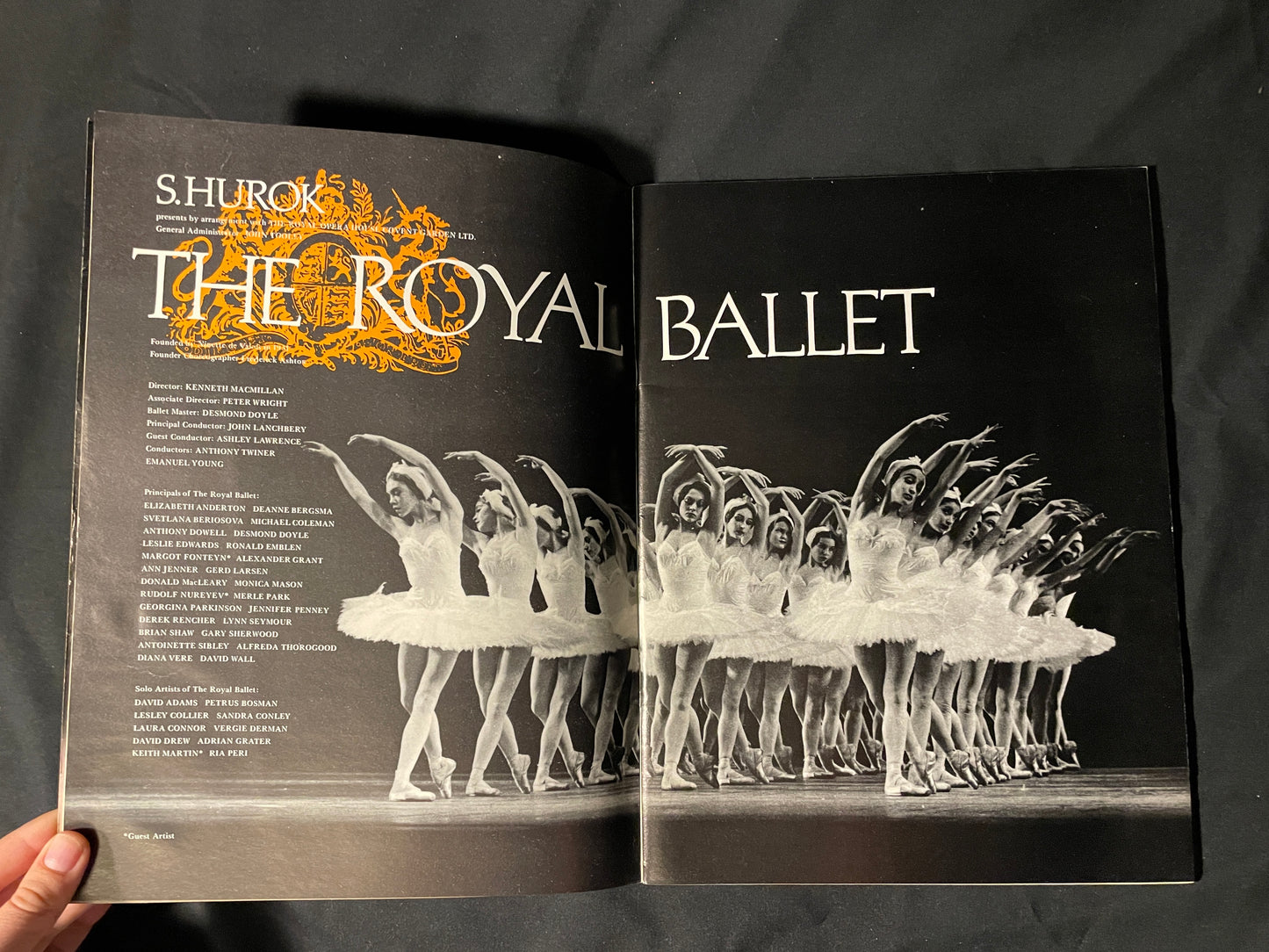 The Royal Ballet 1972 Souvenir Program