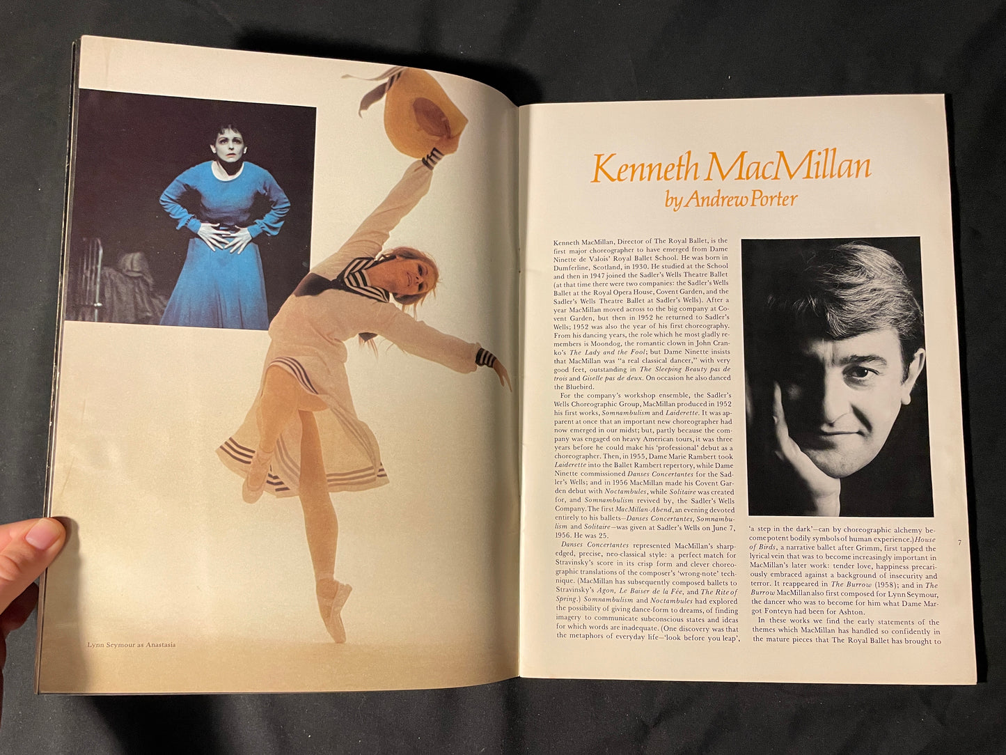 The Royal Ballet 1972 Souvenir Program