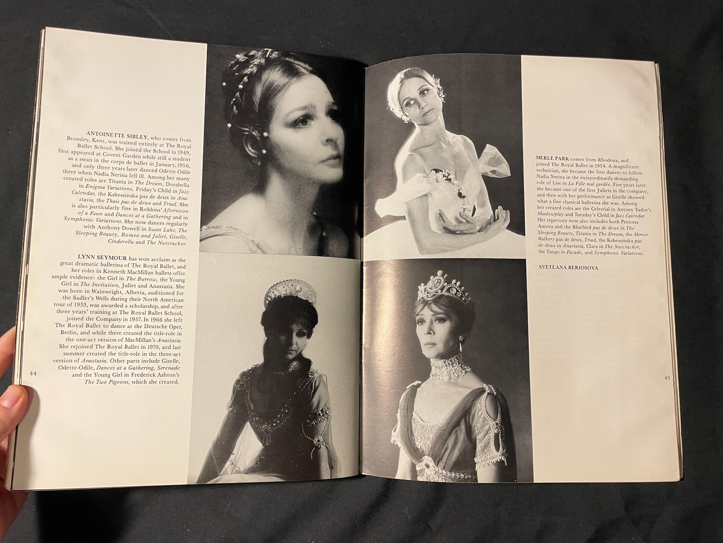 The Royal Ballet 1972 Souvenir Program