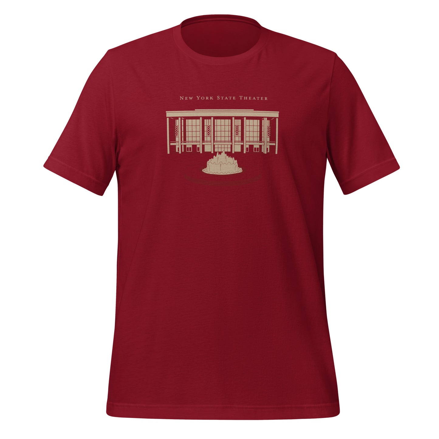 New York State Theater T-Shirt (red)
