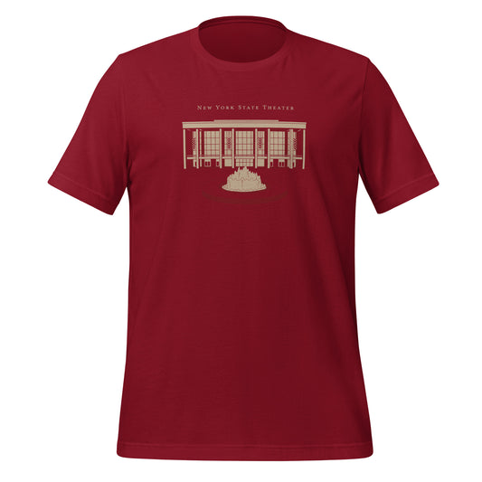 New York State Theater T-Shirt (red)