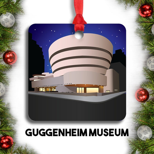 Guggenheim Museum Christmas Ornament // New York City // Architecture // Museum