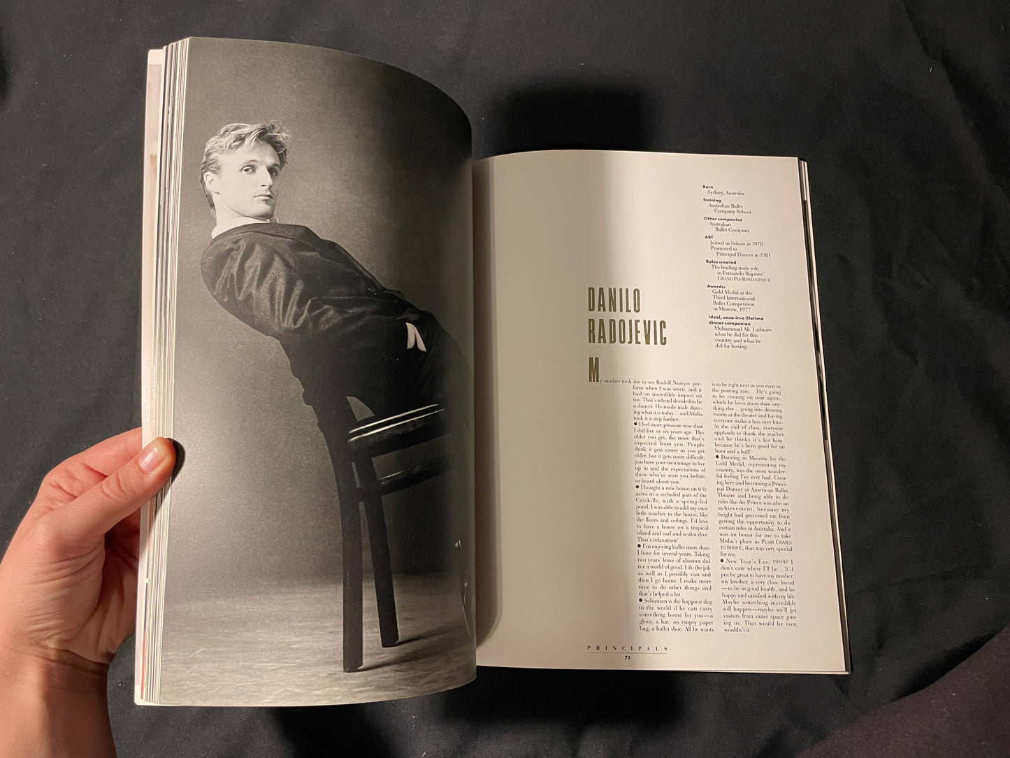 American Ballet Theatre: The First 50 Years Portraits by Annie Leibovitz