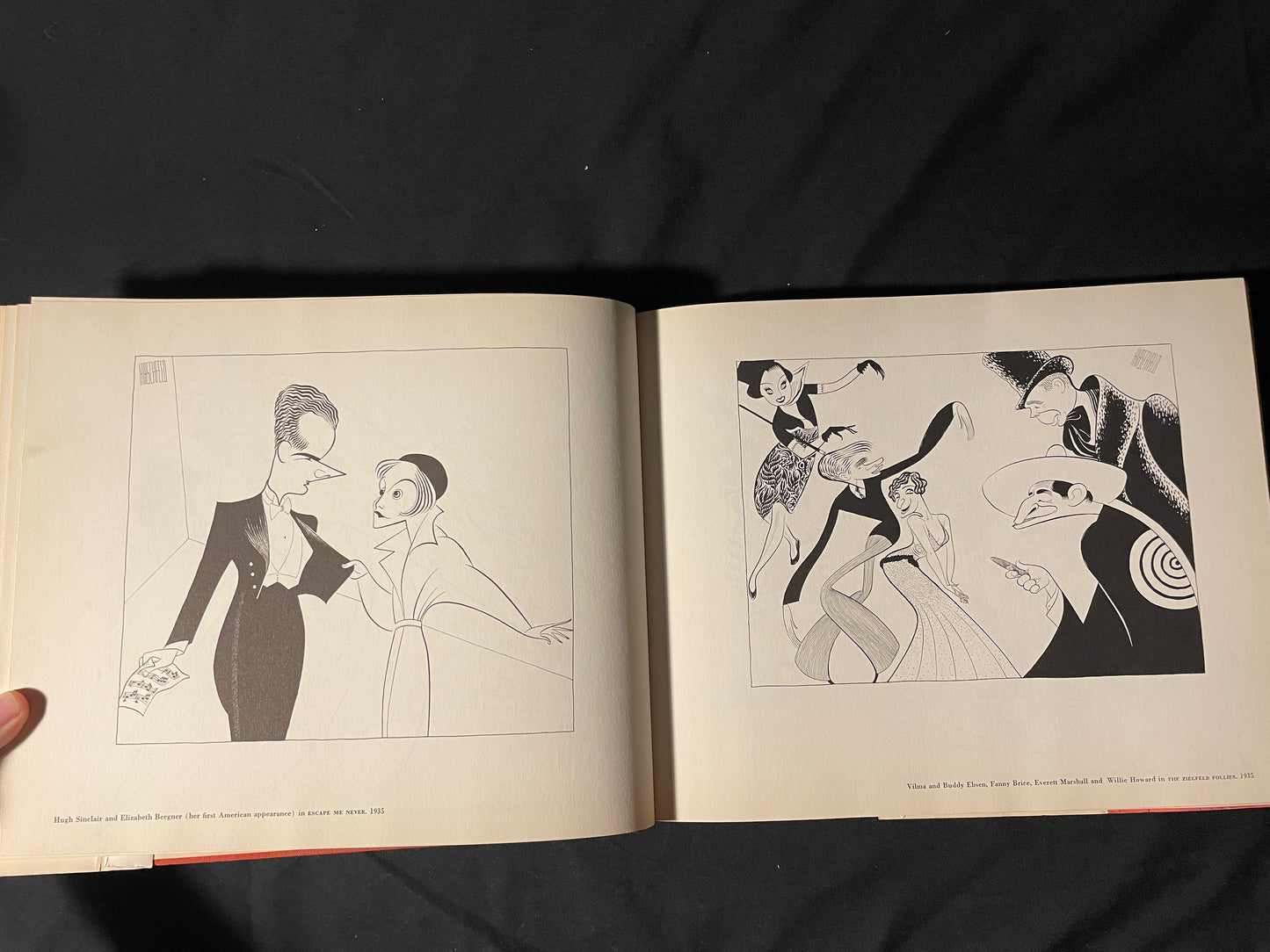 SIGNED The American Theatre as Seen by Al Hirschfeld