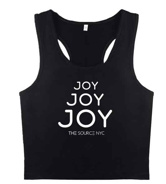 Joy Joy Joy Cropped Tank Top