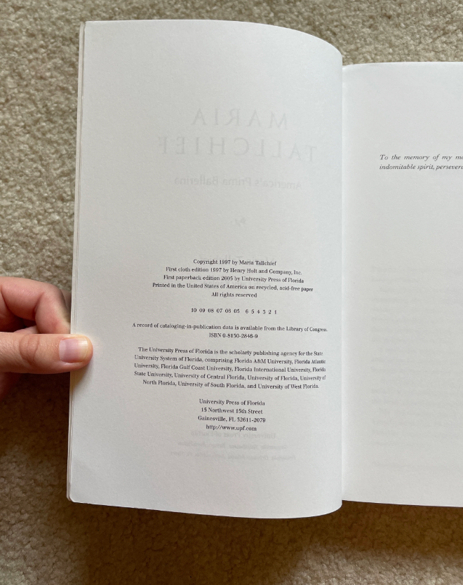 Maria Tallchief: America's Prima Ballerina