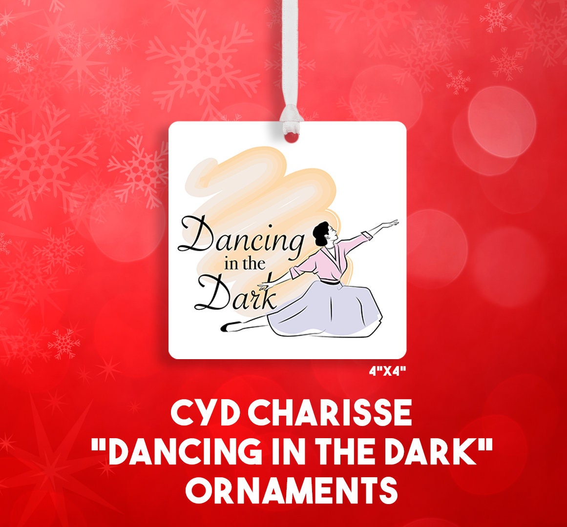 Cyd Charisse Christmas Ornaments // Singin in the Rain // Band Wagon