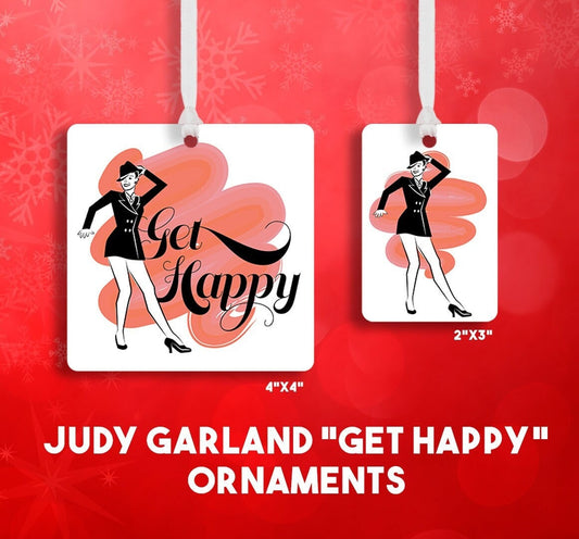 Judy Garland Christmas Ornament // Get Happy // Summer Stock
