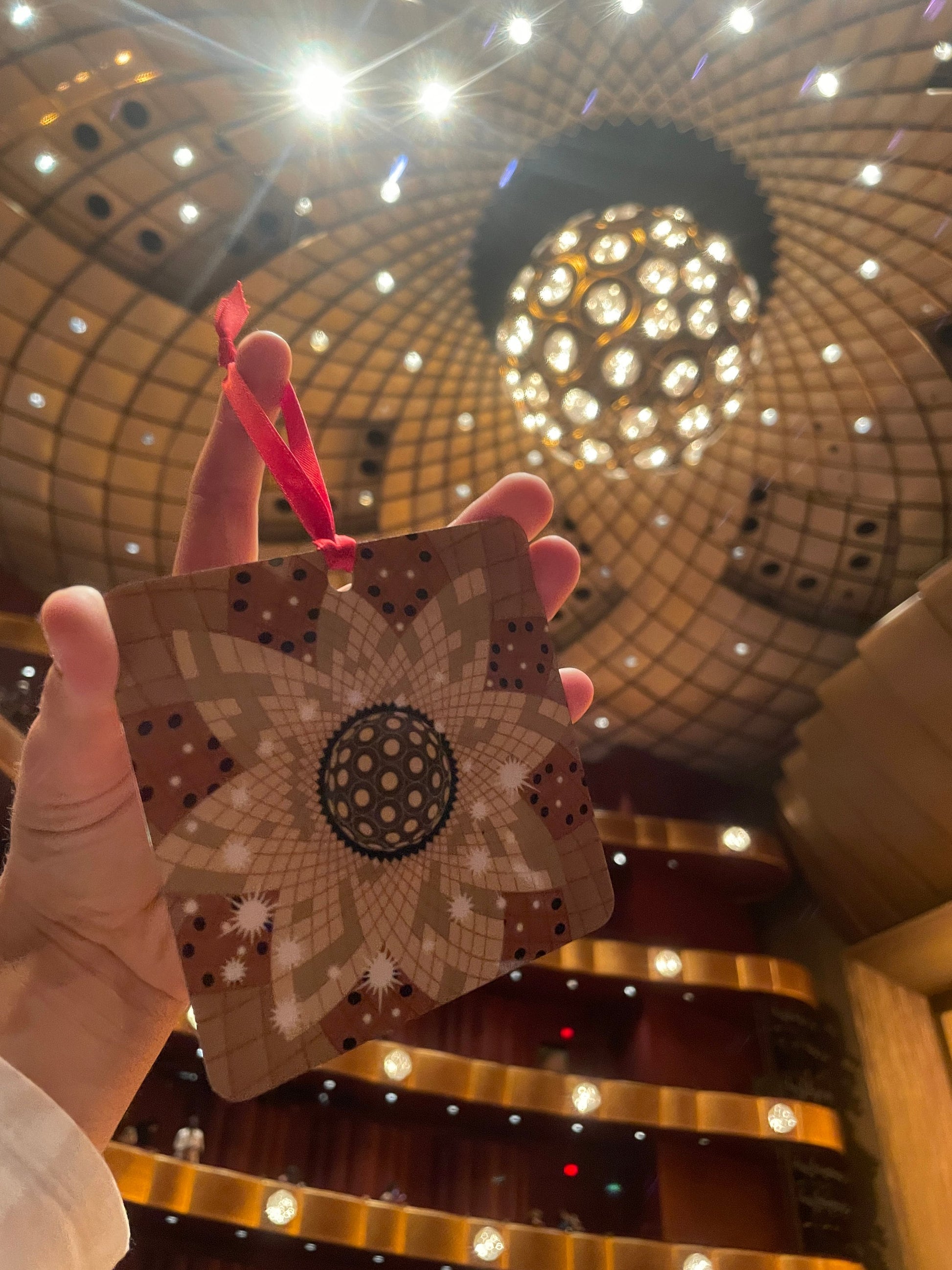 David H. Koch Theater Christmas Ornament // New York City Ballet // Architecture // Theater