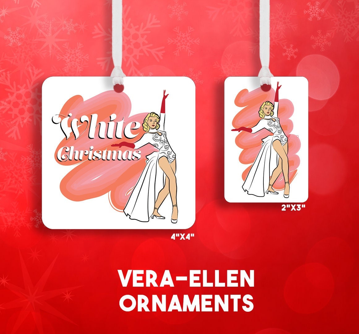 Vera-Ellen Christmas Ornament // White Christmas // Tap Dance