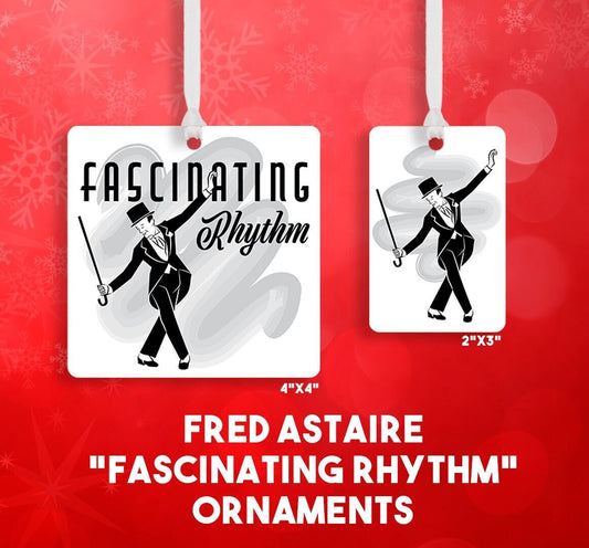 Fred Astaire Christmas Ornaments // Fascinating Rhythm