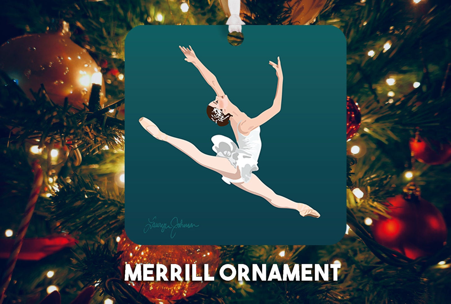 Merrill Ballet Ornament // New York City Ballet