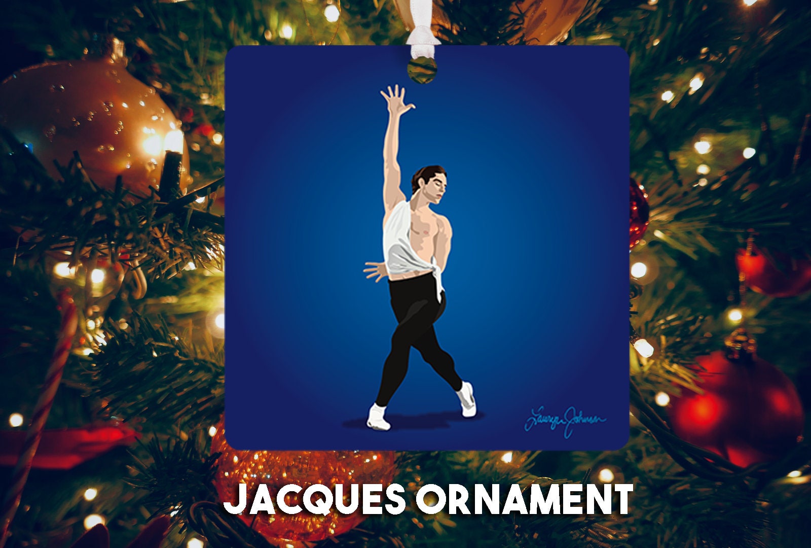 Jacques Ballet Ornament // New York City Ballet